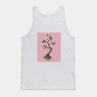 Japan pine tree Tank Top